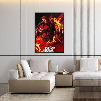 Flex Designs Poster Ghost Rider 11 x 17" Home Goods - Movie 2028 Movie Poster
