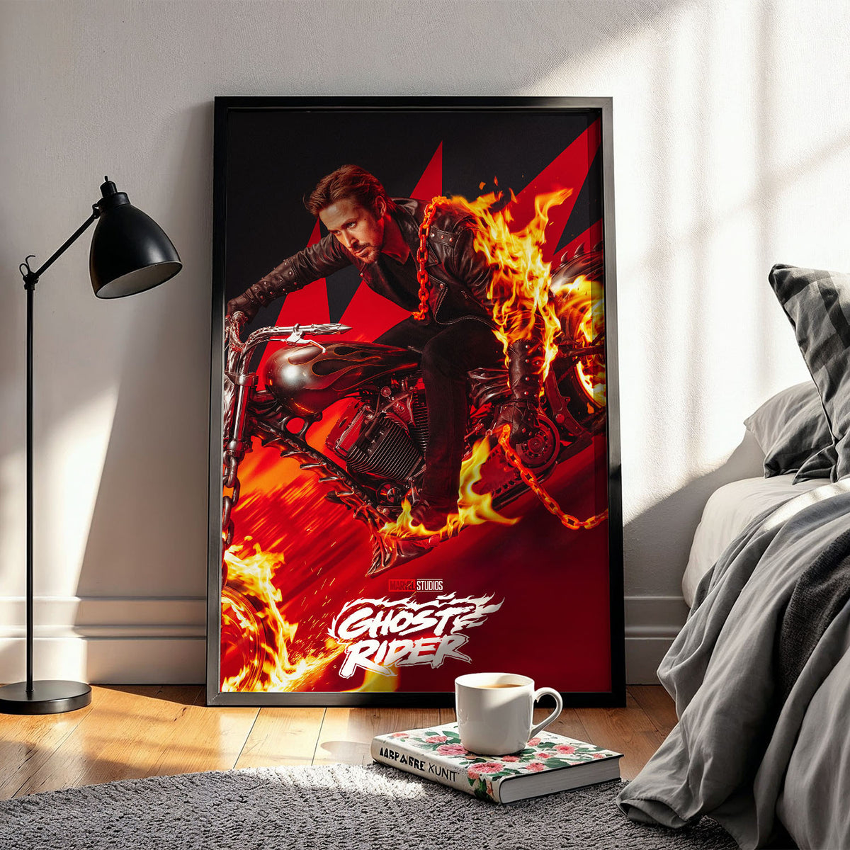 Flex Designs Poster Ghost Rider 11 x 17" Home Goods - Movie 2028 Movie Poster