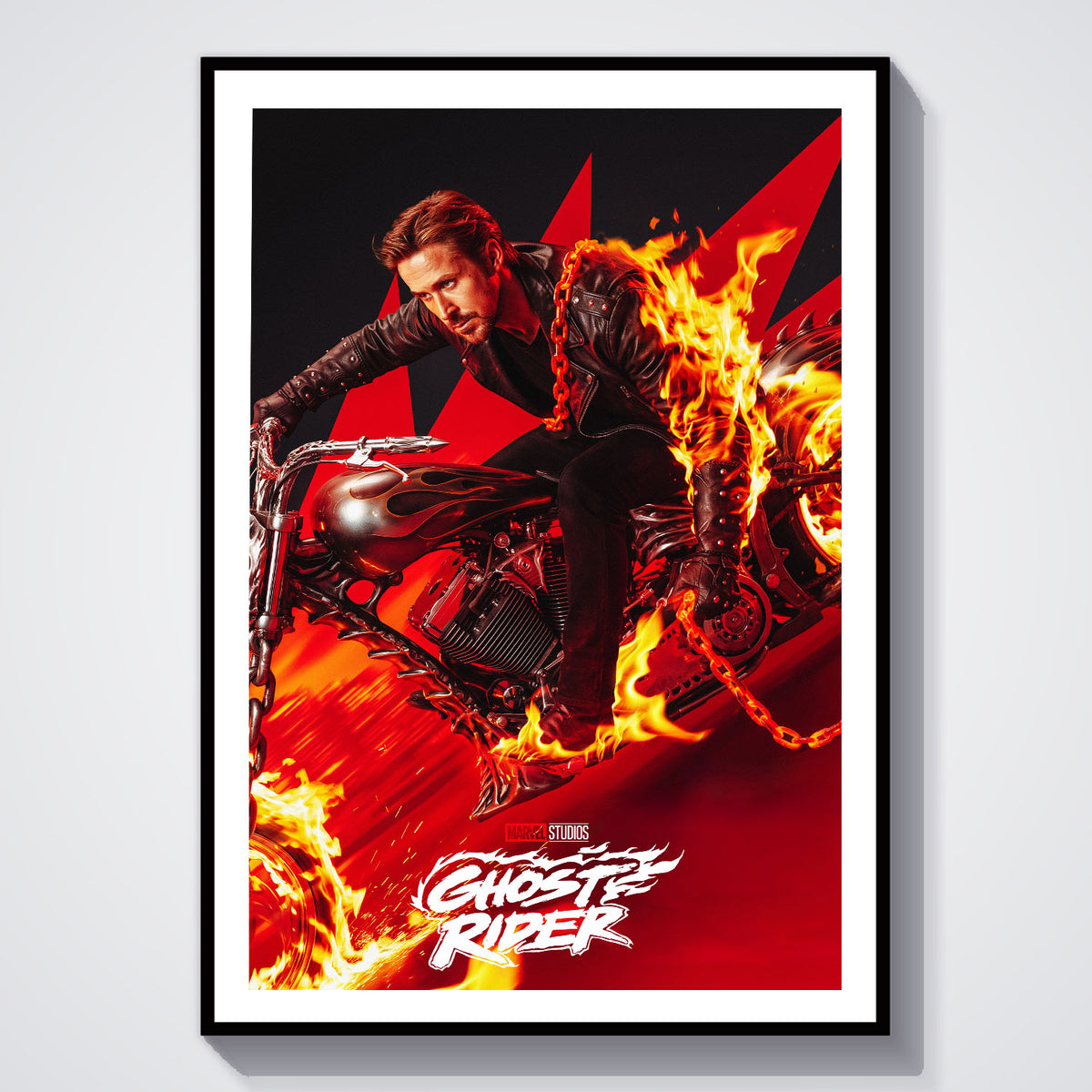 Flex Designs Poster Ghost Rider 5 x 7" Home Goods - Movie 2028 Movie Poster