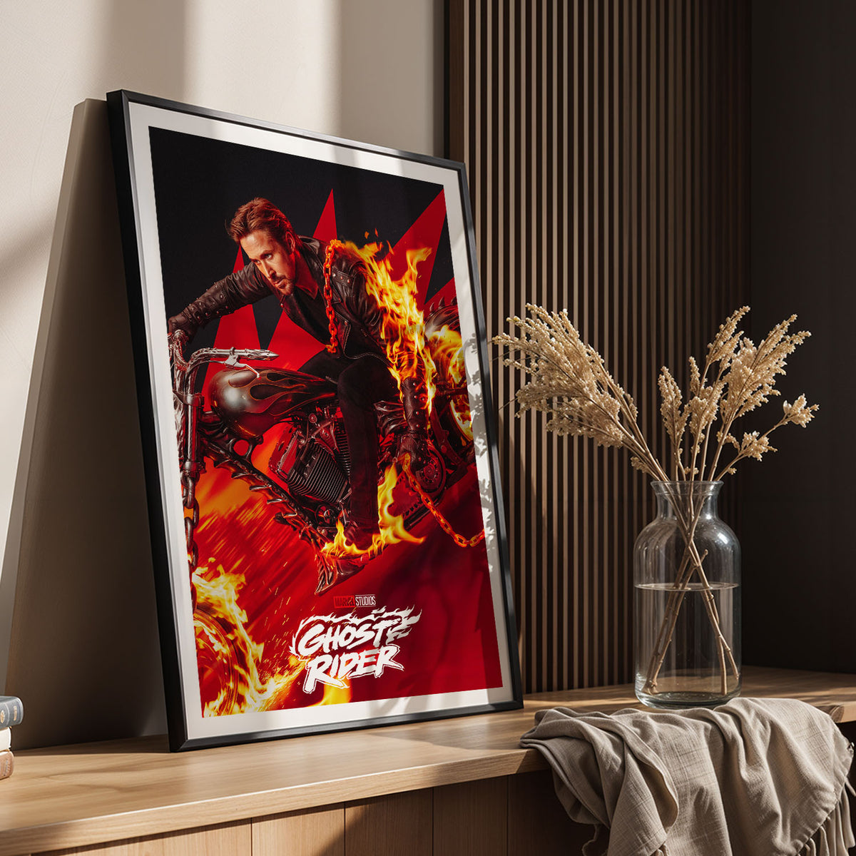 Flex Designs Poster Ghost Rider 11 x 17" Home Goods - Movie 2028 Movie Poster
