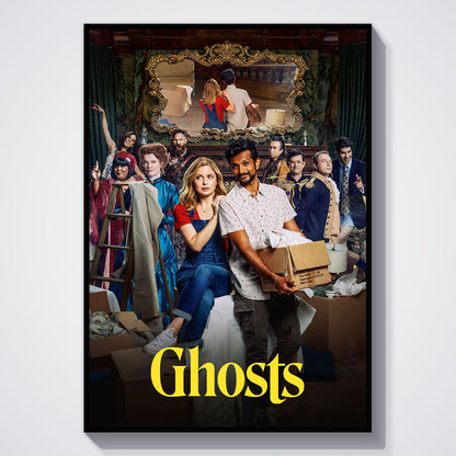 Flex Designs Poster Ghosts 11 x 17" Home Goods - TV Show 2021 TV Show Poster