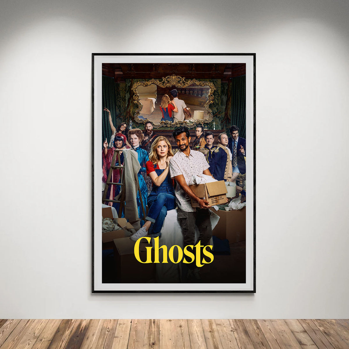Flex Designs Poster Ghosts 5 x 7" Home Goods - TV Show 2021 TV Show Poster