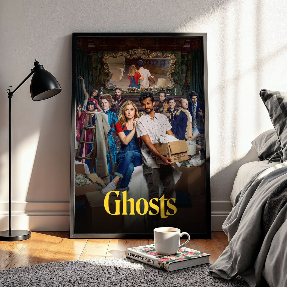Flex Designs Poster Ghosts 11 x 17" Home Goods - TV Show 2021 TV Show Poster