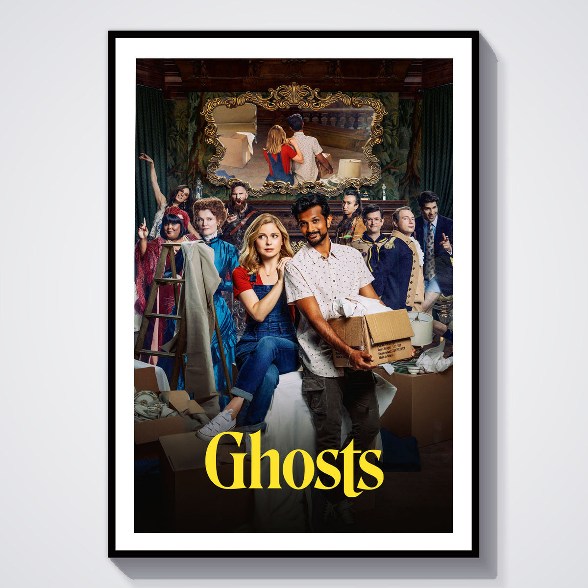 Flex Designs Poster Ghosts 5 x 7" Home Goods - TV Show 2021 TV Show Poster