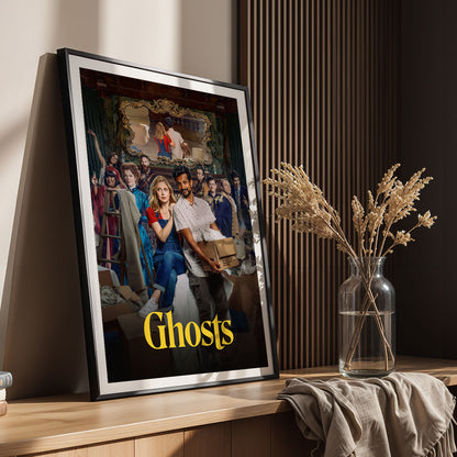 Flex Designs Poster Ghosts 11 x 17" Home Goods - TV Show 2021 TV Show Poster