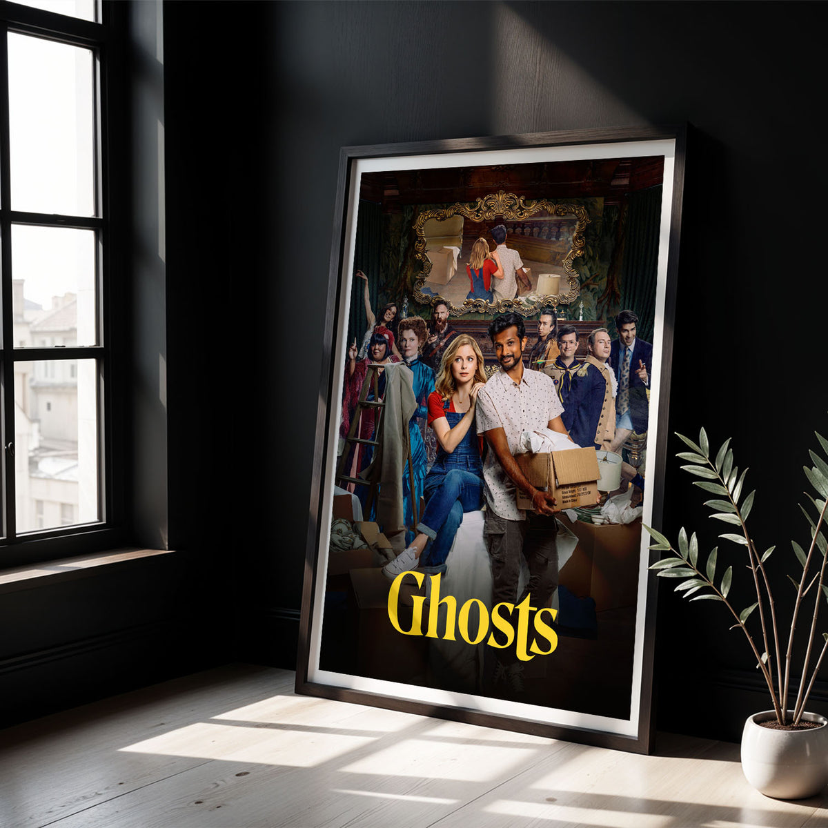 Flex Designs Poster Ghosts 5 x 7" Home Goods - TV Show 2021 TV Show Poster