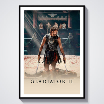 Flex Designs Poster Gladiator II Theatrical 5 x 7" Home Goods - Movie 2024 Movie Poster