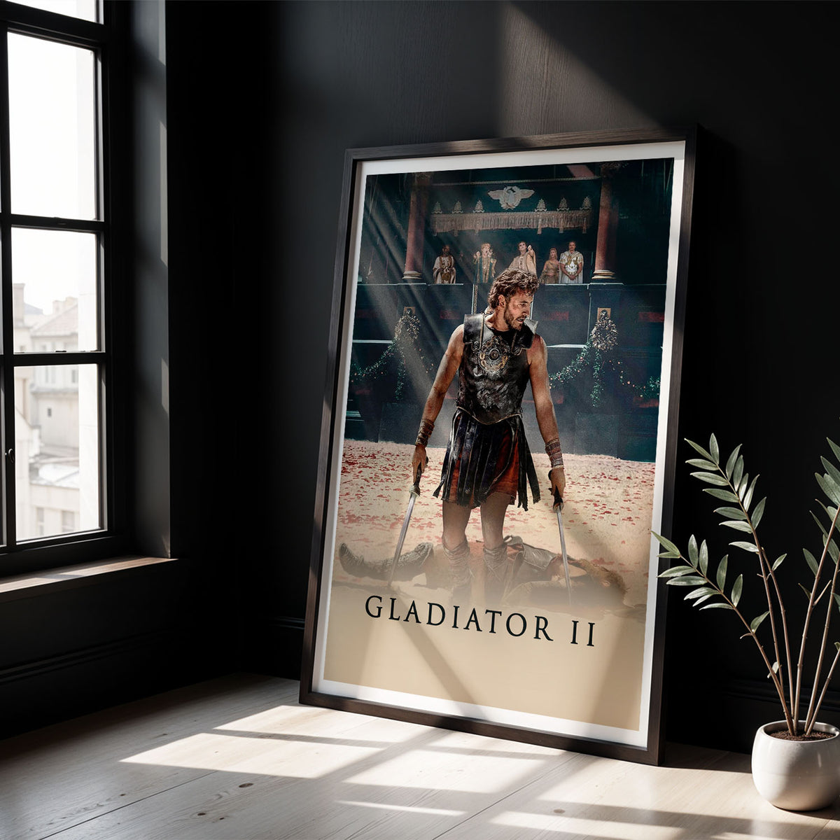 Flex Designs Poster Gladiator II Theatrical 5 x 7" Home Goods - Movie 2024 Movie Poster