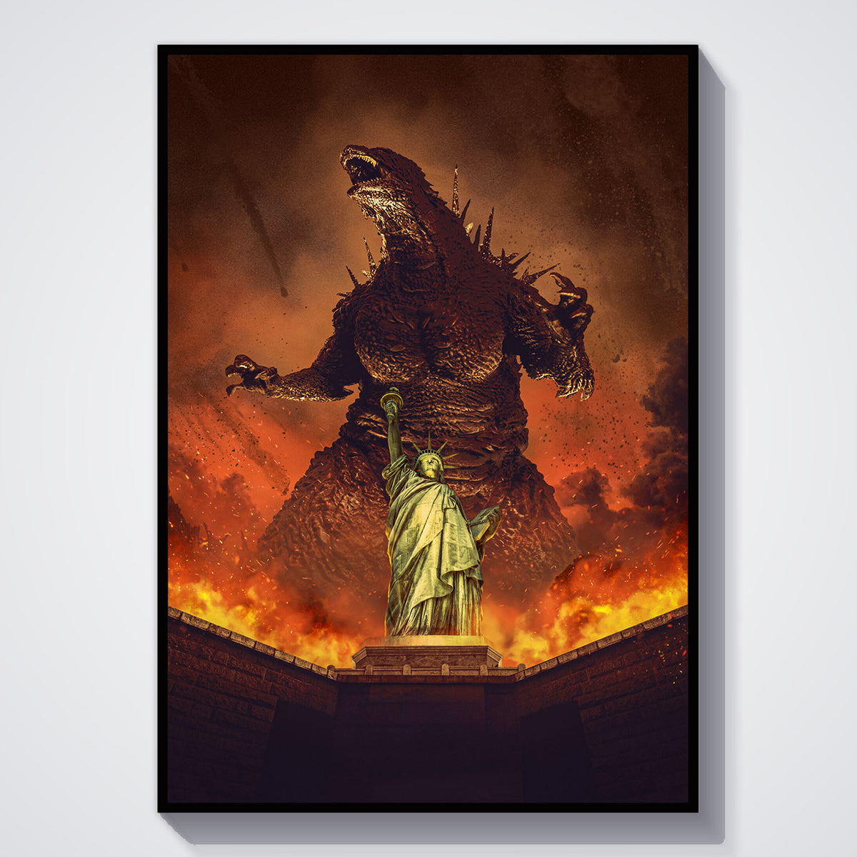 Flex Designs Poster Godzilla Minus Zero 11 x 17" Home Goods - Movie 2026 Movie Poster