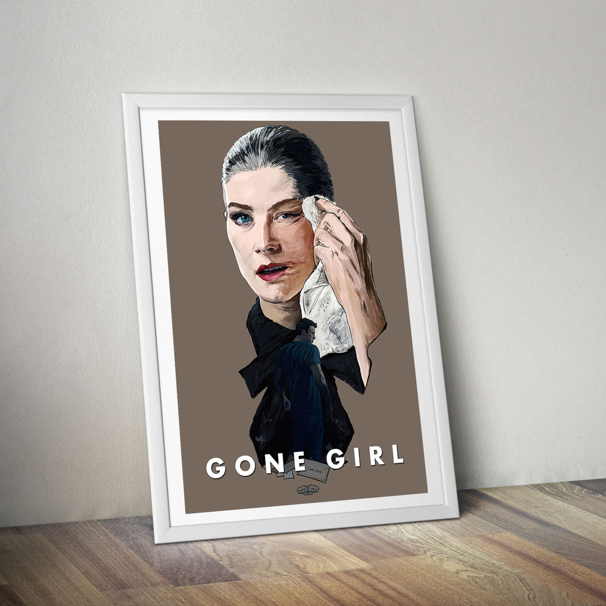 Flex Designs Poster Gone Girl Sketch 5 x 7" Home Goods - Movie 2014 Movie Poster