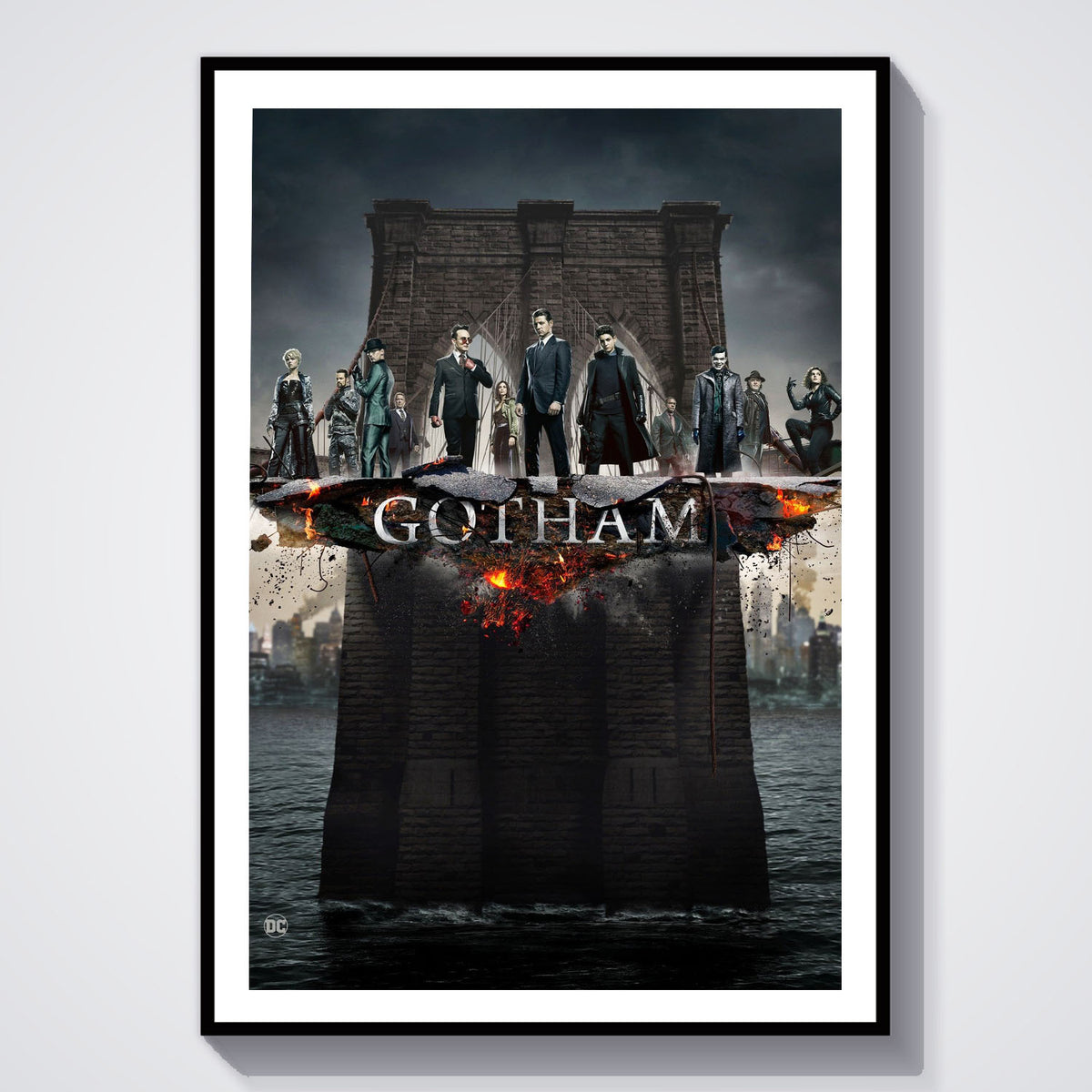 Flex Designs Poster Gotham 5 x 7" Home Goods - TV Show 2014 TV Show Poster