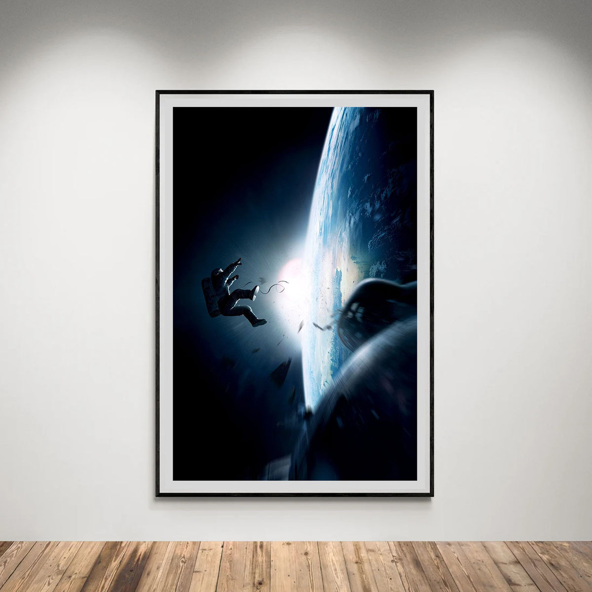 Flex Designs Poster Gravity Textless 5 x 7" Home Goods - Movie 2013 Movie Poster