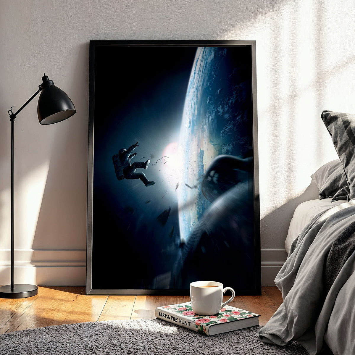 Flex Designs Poster Gravity Textless 11 x 17" Home Goods - Movie 2013 Movie Poster