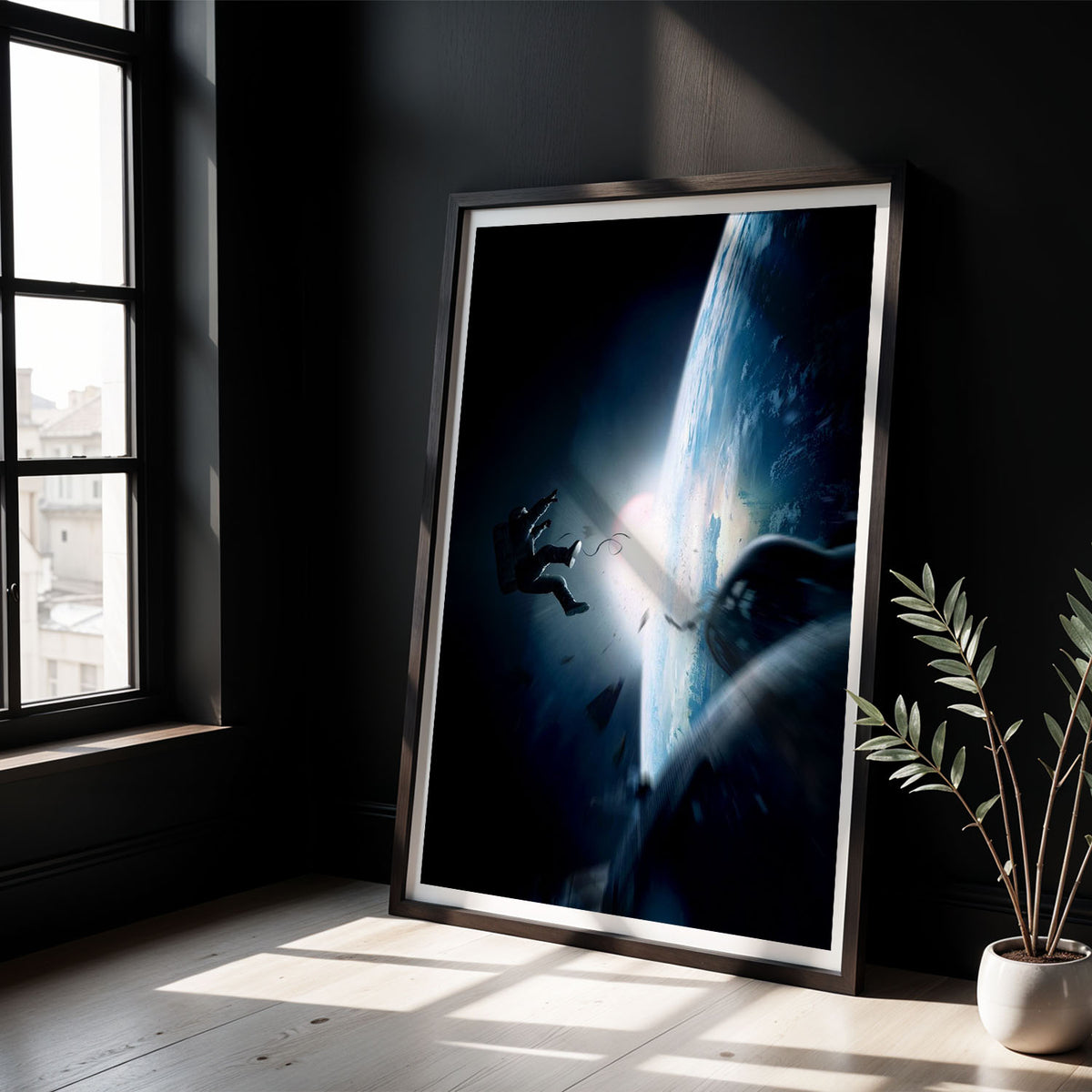 Flex Designs Poster Gravity Textless 5 x 7" Home Goods - Movie 2013 Movie Poster