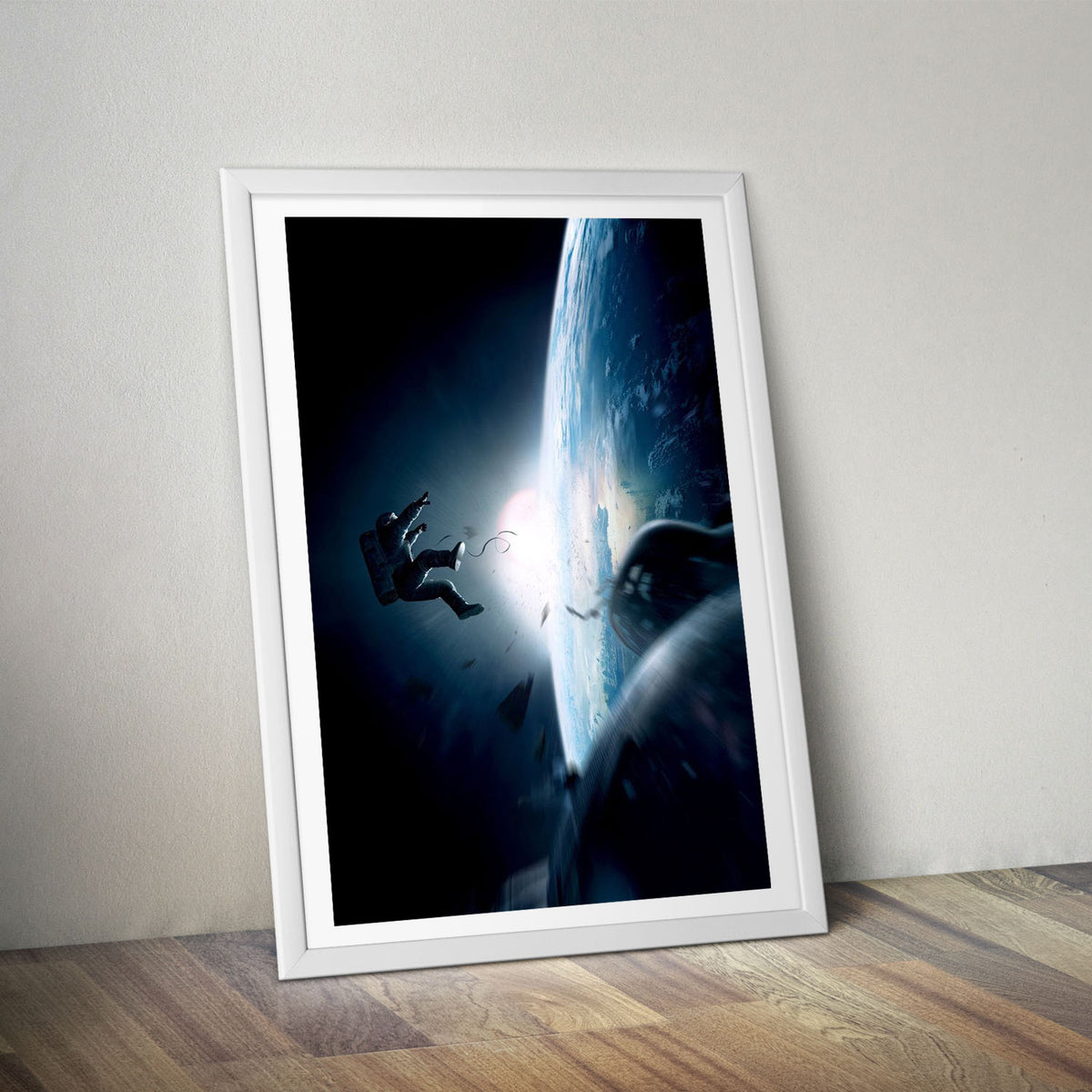 Flex Designs Poster Gravity Textless 5 x 7" Home Goods - Movie 2013 Movie Poster