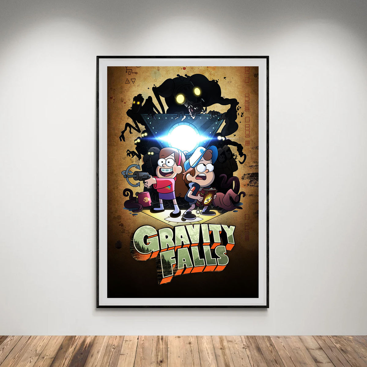 Flex Designs Poster Gravity Falls 5 x 7" Home Goods - TV Show 2012 TV Show Poster