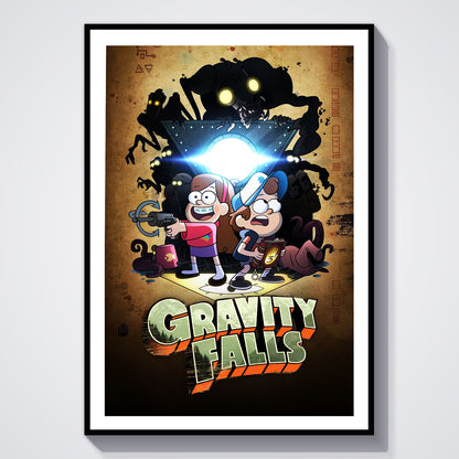 Flex Designs Poster Gravity Falls 5 x 7" Home Goods - TV Show 2012 TV Show Poster