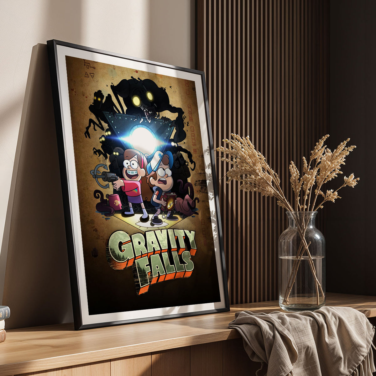 Flex Designs Poster Gravity Falls 11 x 17" Home Goods - TV Show 2012 TV Show Poster