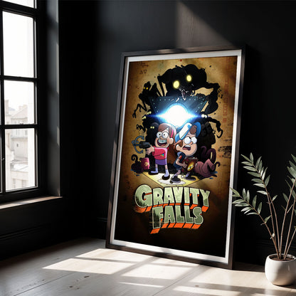 Flex Designs Poster Gravity Falls 5 x 7" Home Goods - TV Show 2012 TV Show Poster