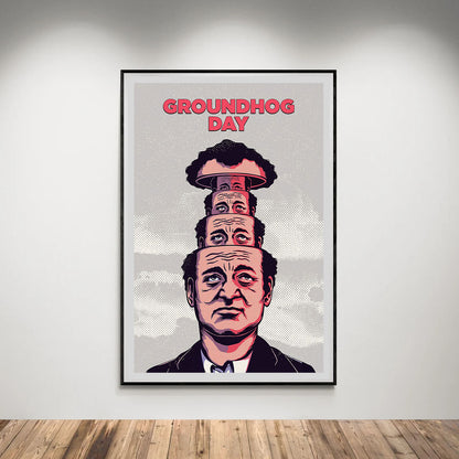 Flex Designs Poster Groundhog Day Cinematic 5 x 7" Home Goods - Movie 1993 Movie Poster