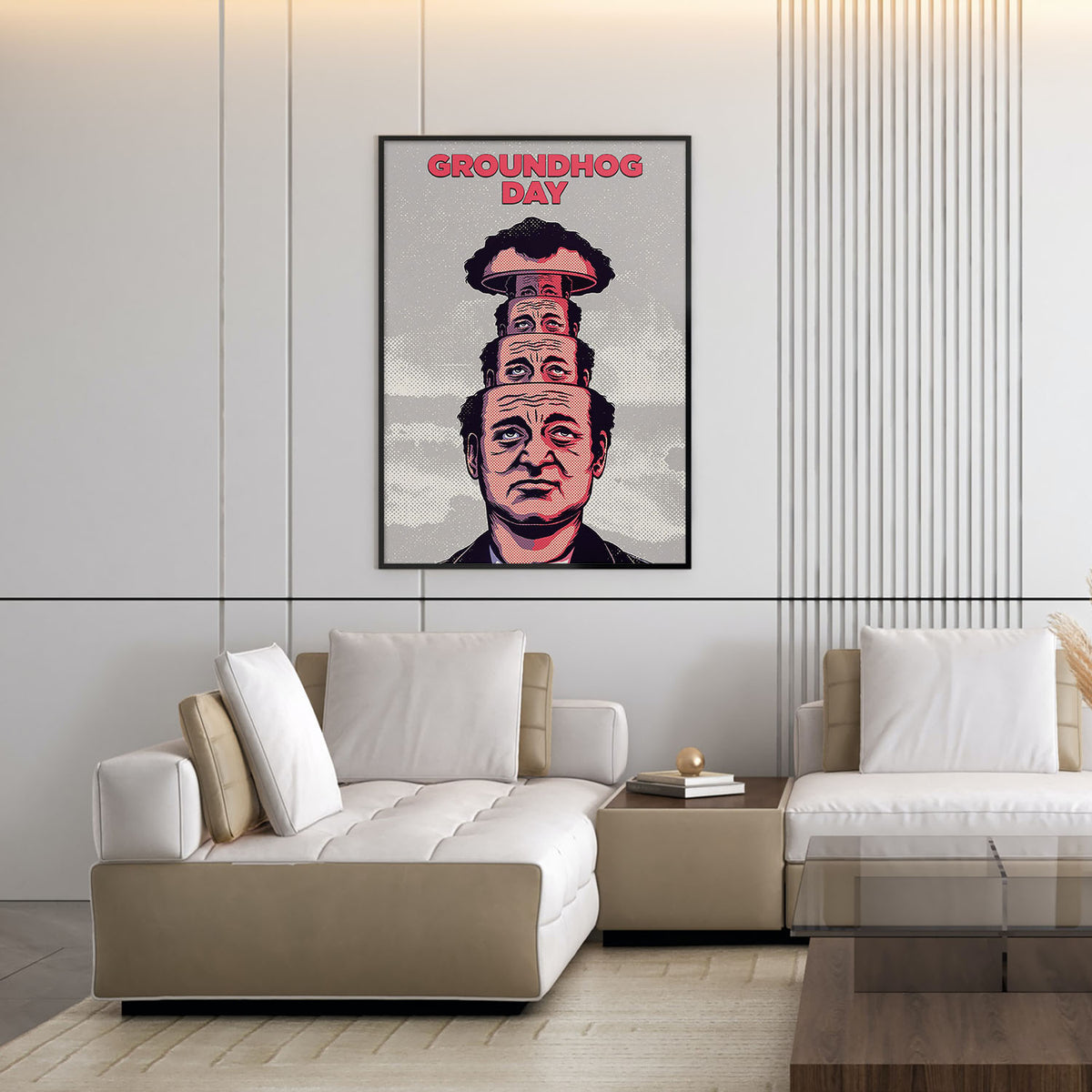 Flex Designs Poster Groundhog Day Cinematic 11 x 17" Home Goods - Movie 1993 Movie Poster