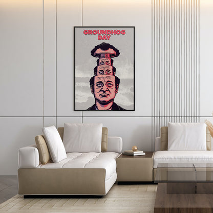 Flex Designs Poster Groundhog Day Cinematic 11 x 17" Home Goods - Movie 1993 Movie Poster