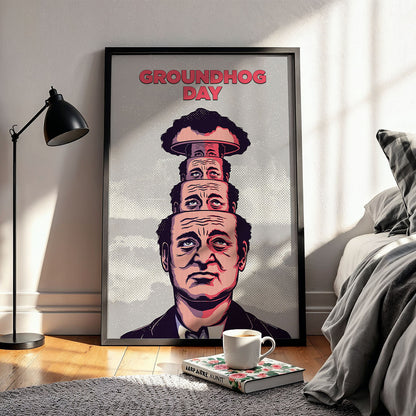 Flex Designs Poster Groundhog Day Cinematic 11 x 17" Home Goods - Movie 1993 Movie Poster