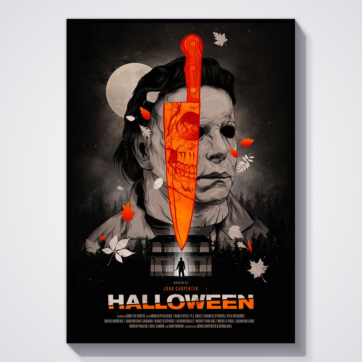 Flex Designs Poster Halloween 11 x 17" Home Goods - Movie 1978 Movie Poster