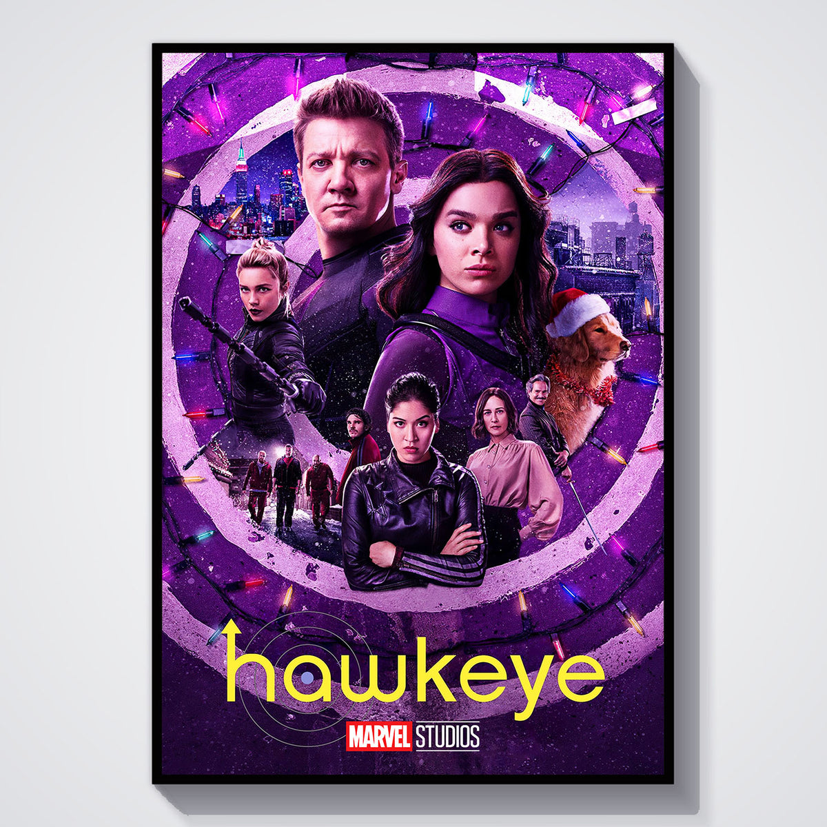 Flex Designs Poster Hawkeye Cover 11 x 17" Home Goods - TV Show 2021 TV Show Poster