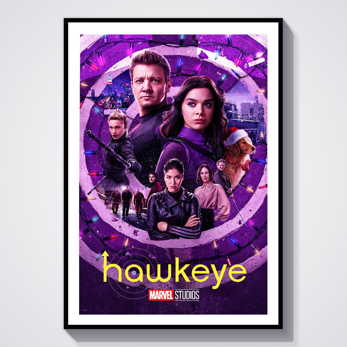 Flex Designs Poster Hawkeye Cover 5 x 7" Home Goods - TV Show 2021 TV Show Poster