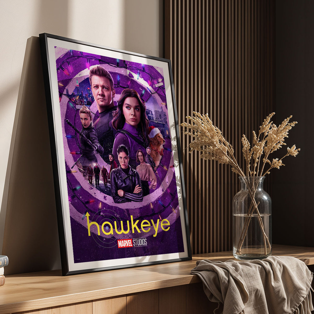 Flex Designs Poster Hawkeye Cover 11 x 17" Home Goods - TV Show 2021 TV Show Poster