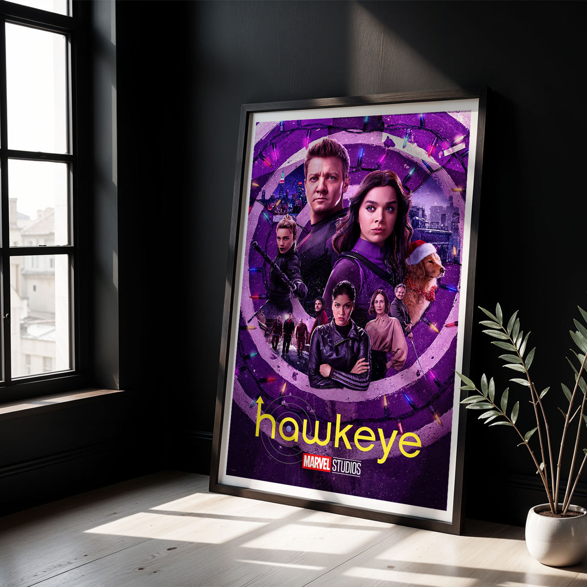 Flex Designs Poster Hawkeye Cover 5 x 7" Home Goods - TV Show 2021 TV Show Poster