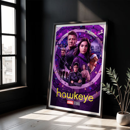 Flex Designs Poster Hawkeye Cover 5 x 7" Home Goods - TV Show 2021 TV Show Poster