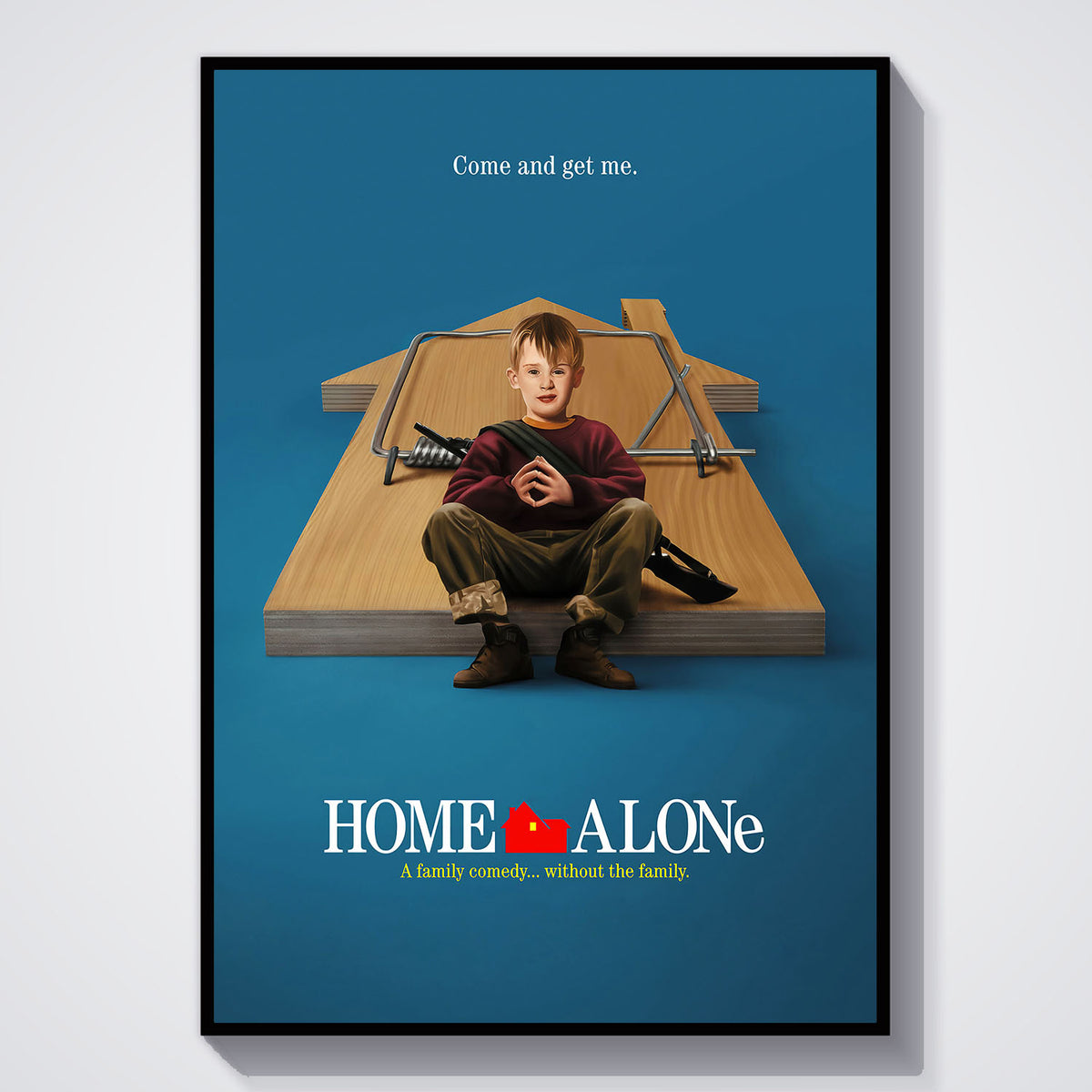 Flex Designs Poster Home Alone Cover 11 x 17" Home Goods - Movie 1990 Movie Poster