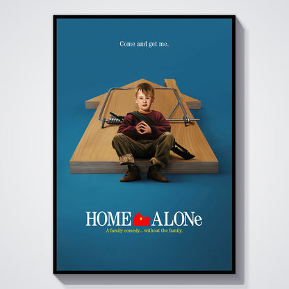 Flex Designs Poster Home Alone Cover 11 x 17" Home Goods - Movie 1990 Movie Poster