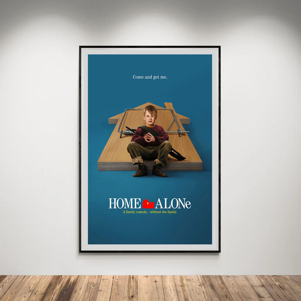 Flex Designs Poster Home Alone Cover 5 x 7" Home Goods - Movie 1990 Movie Poster