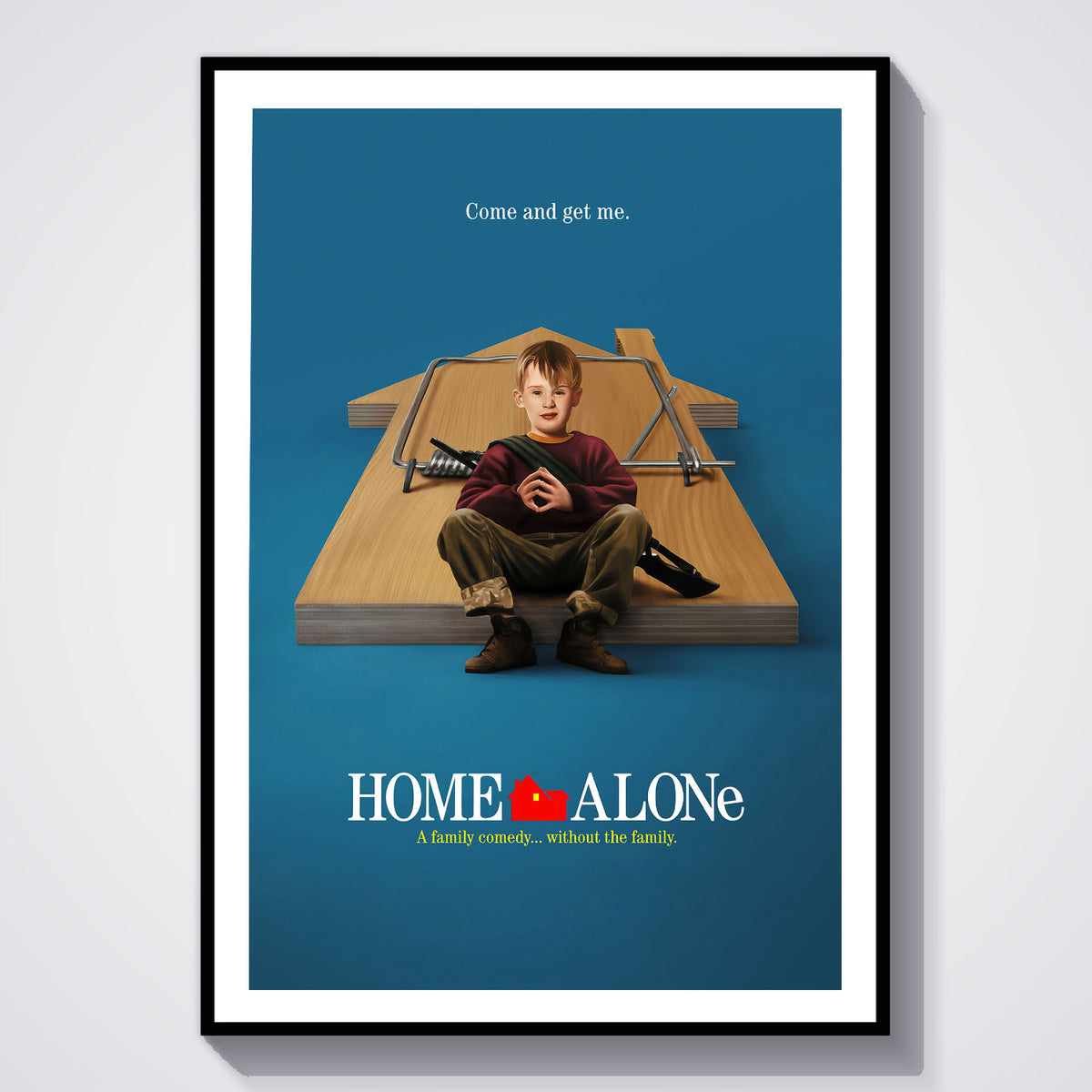 Flex Designs Poster Home Alone Cover 5 x 7" Home Goods - Movie 1990 Movie Poster
