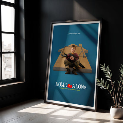 Flex Designs Poster Home Alone Cover 5 x 7" Home Goods - Movie 1990 Movie Poster
