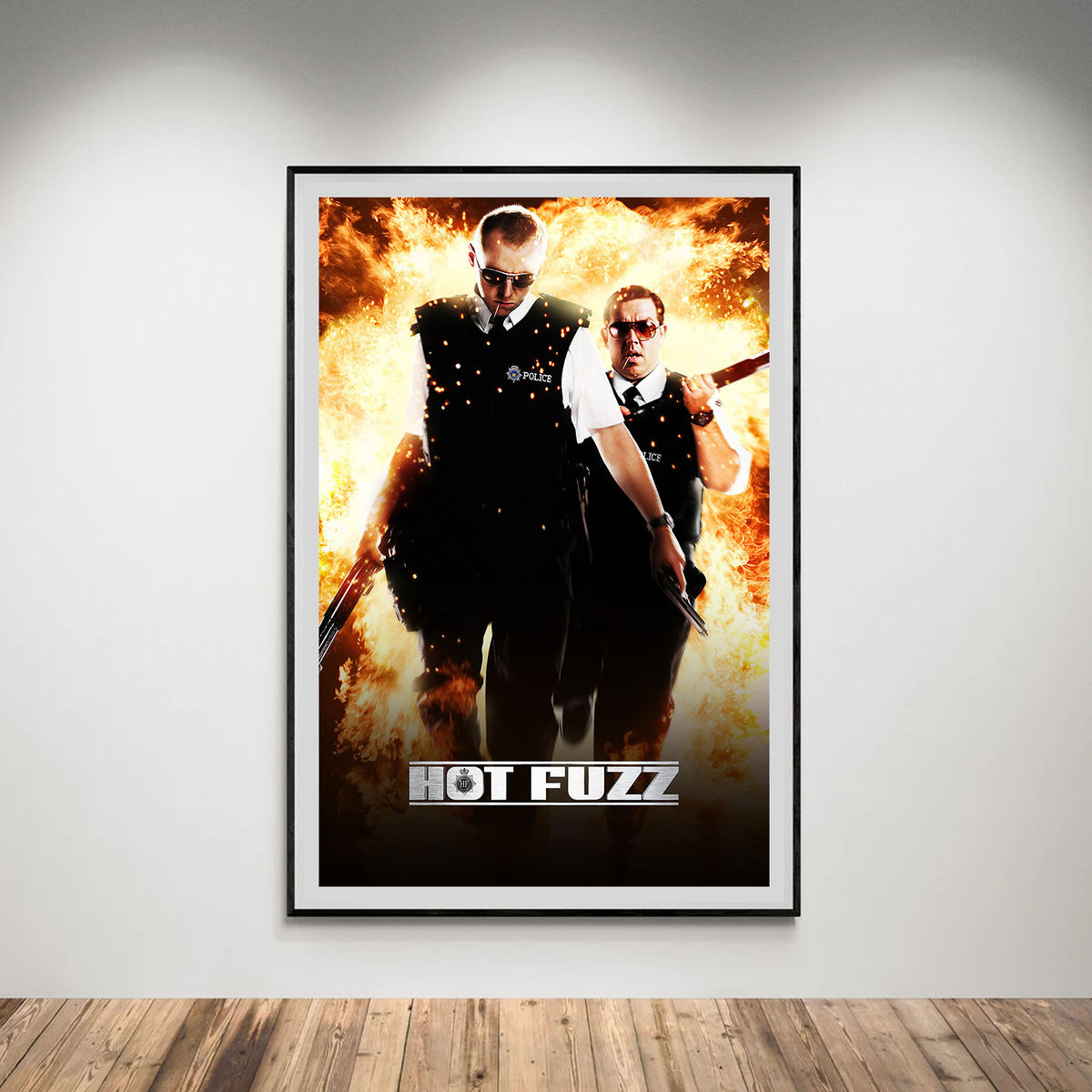 Flex Designs Poster Hot Fuzz 5 x 7" Home Goods - Movie 2007 Movie Poster