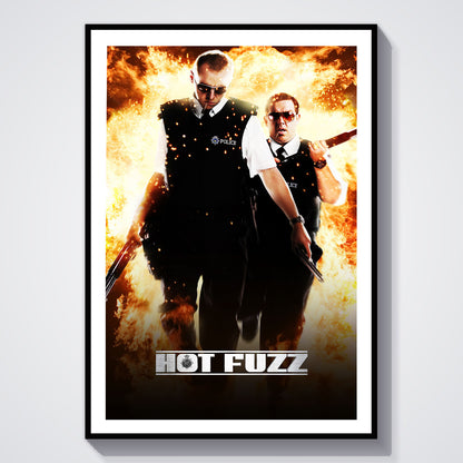 Flex Designs Poster Hot Fuzz 5 x 7" Home Goods - Movie 2007 Movie Poster