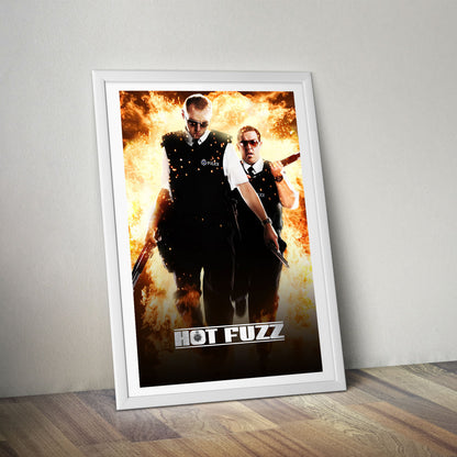 Flex Designs Poster Hot Fuzz 5 x 7" Home Goods - Movie 2007 Movie Poster