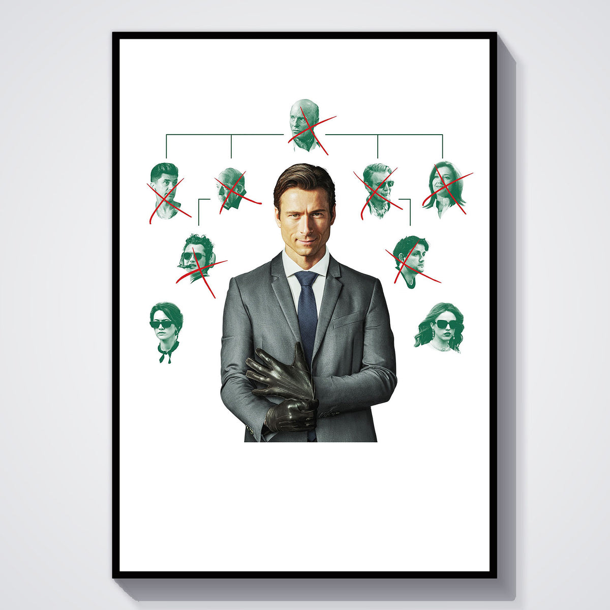Flex Designs Poster How to Make a Killing Textless 11 x 17" Home Goods - Movie 2026 Movie Poster