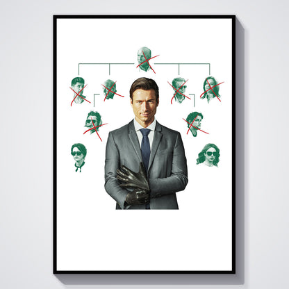 Flex Designs Poster How to Make a Killing Textless 11 x 17" Home Goods - Movie 2026 Movie Poster
