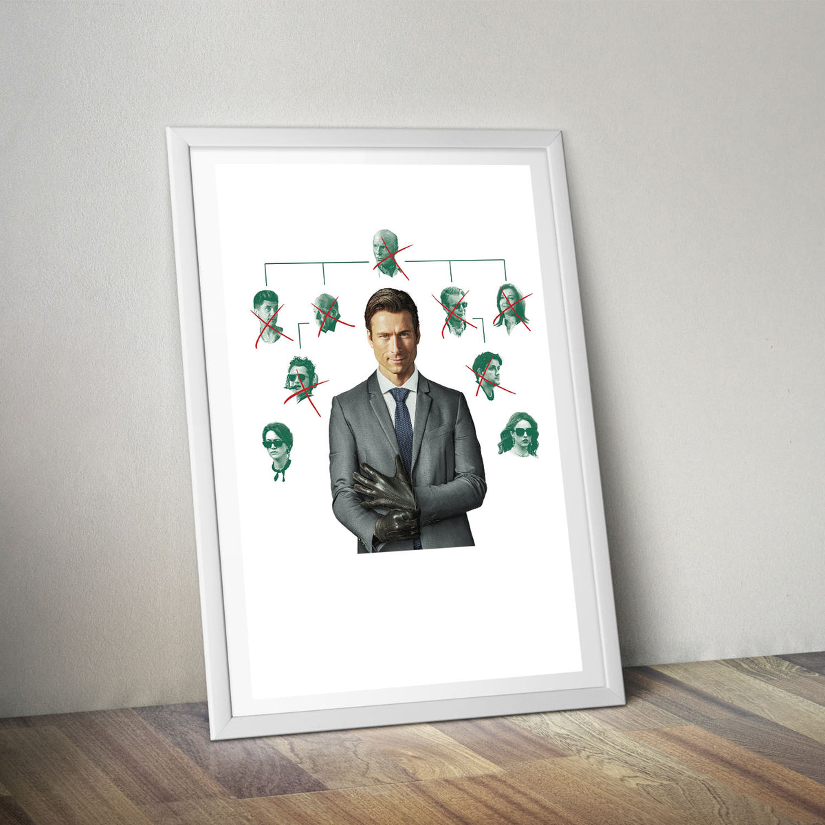 Flex Designs Poster How to Make a Killing Textless 5 x 7" Home Goods - Movie 2026 Movie Poster