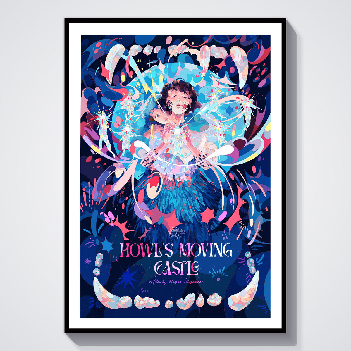 Flex Designs Poster Howls Moving Castle Cover 5 x 7" Home Goods - Movie 2004 Movie Poster