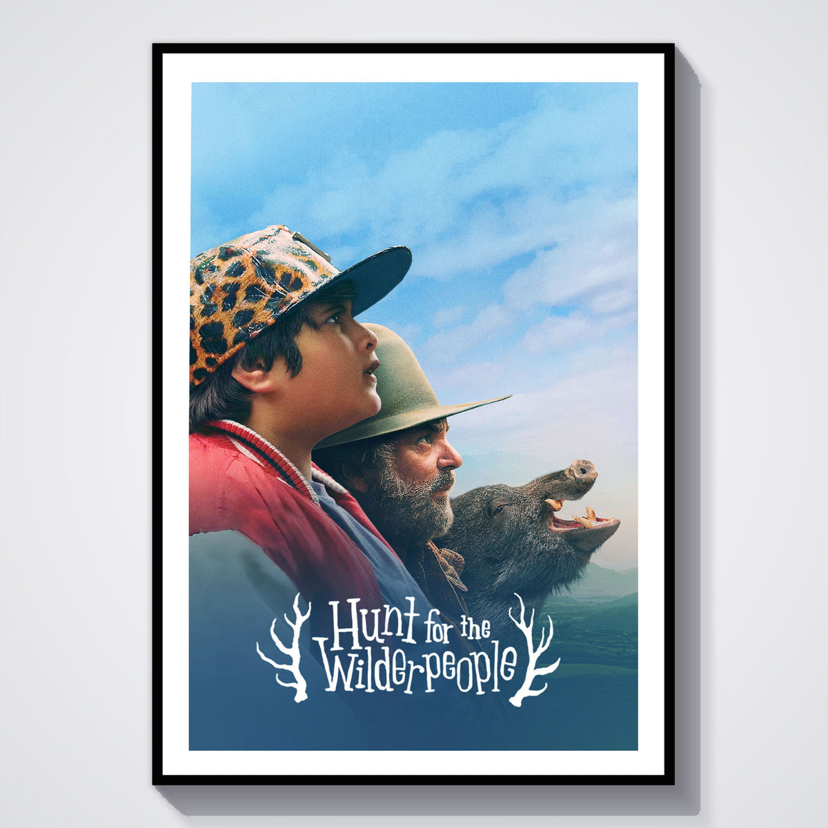 Flex Designs Poster Hunt for the Wilderpeople 5 x 7" Home Goods - Movie 2016 Movie Poster