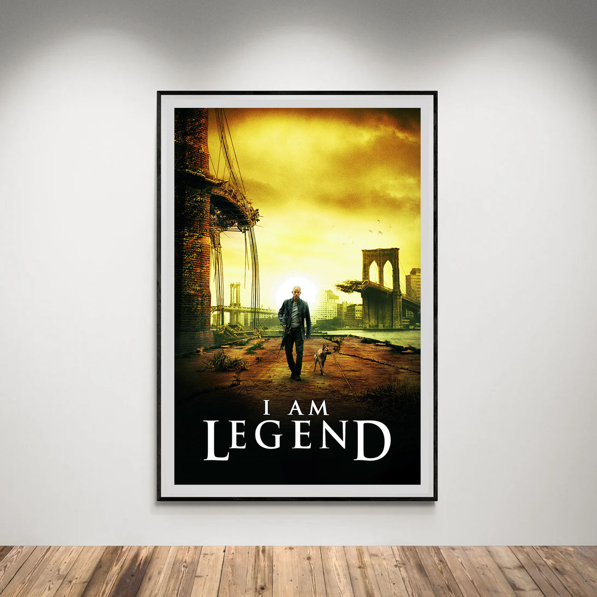 Flex Designs Poster I Am Legend 5 x 7" Home Goods - Movie 2007 Movie Poster