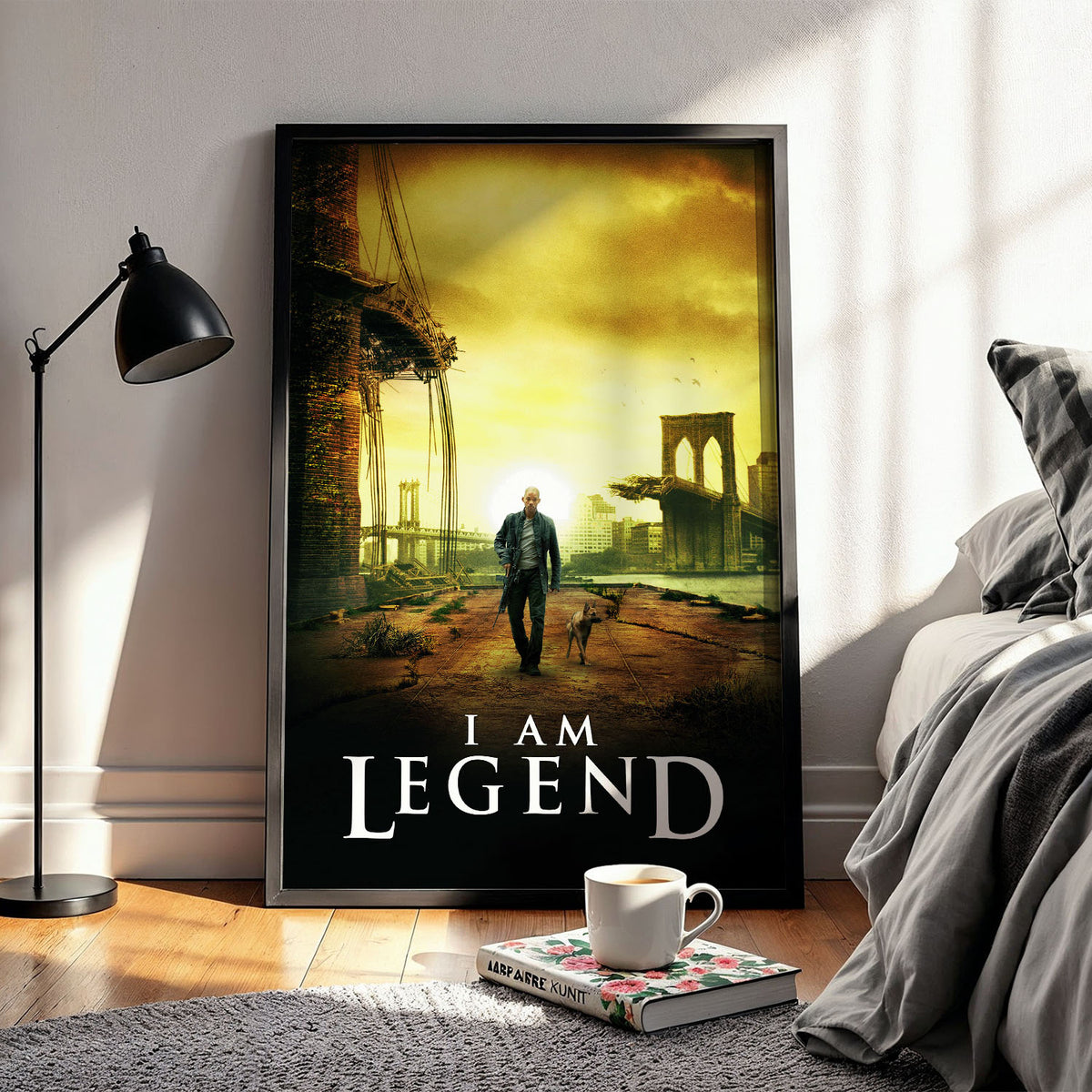 Flex Designs Poster I Am Legend 11 x 17" Home Goods - Movie 2007 Movie Poster