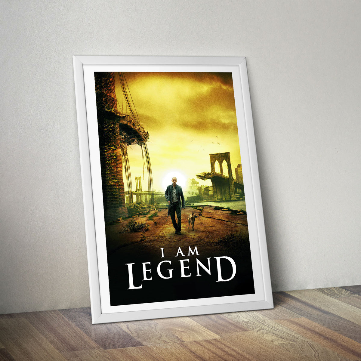 Flex Designs Poster I Am Legend 5 x 7" Home Goods - Movie 2007 Movie Poster