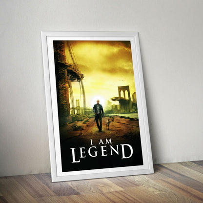 Flex Designs Poster I Am Legend 5 x 7" Home Goods - Movie 2007 Movie Poster
